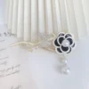Tassel Twist Hair Clip Back Head Simple One-word Clip B