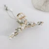 Tassel Twist Hair Clip Back Head Simple One-word Clip F