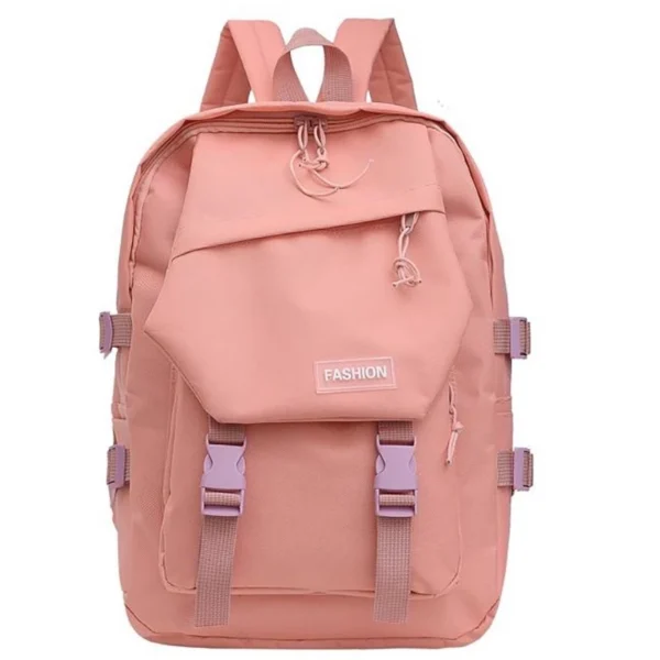 Korean School Bag Ladies Nylon Student Backpack