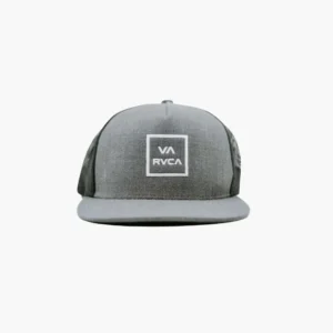 Classic Mesh Snapback Cap – Grey