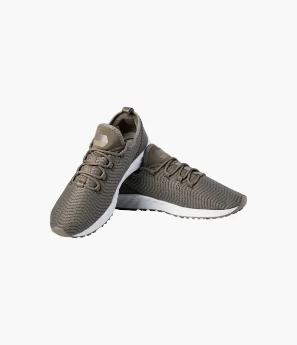 Lightweight Knit Running Sneakers – Olive Green